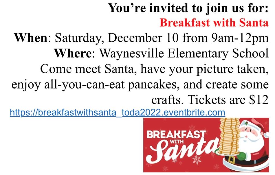 breakfrast with santa